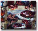 Michelangelo fresco ceiling of the Sistine Chapel - Vatican