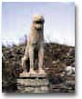 Lion protected the Sacred Lake - Delos, Greece